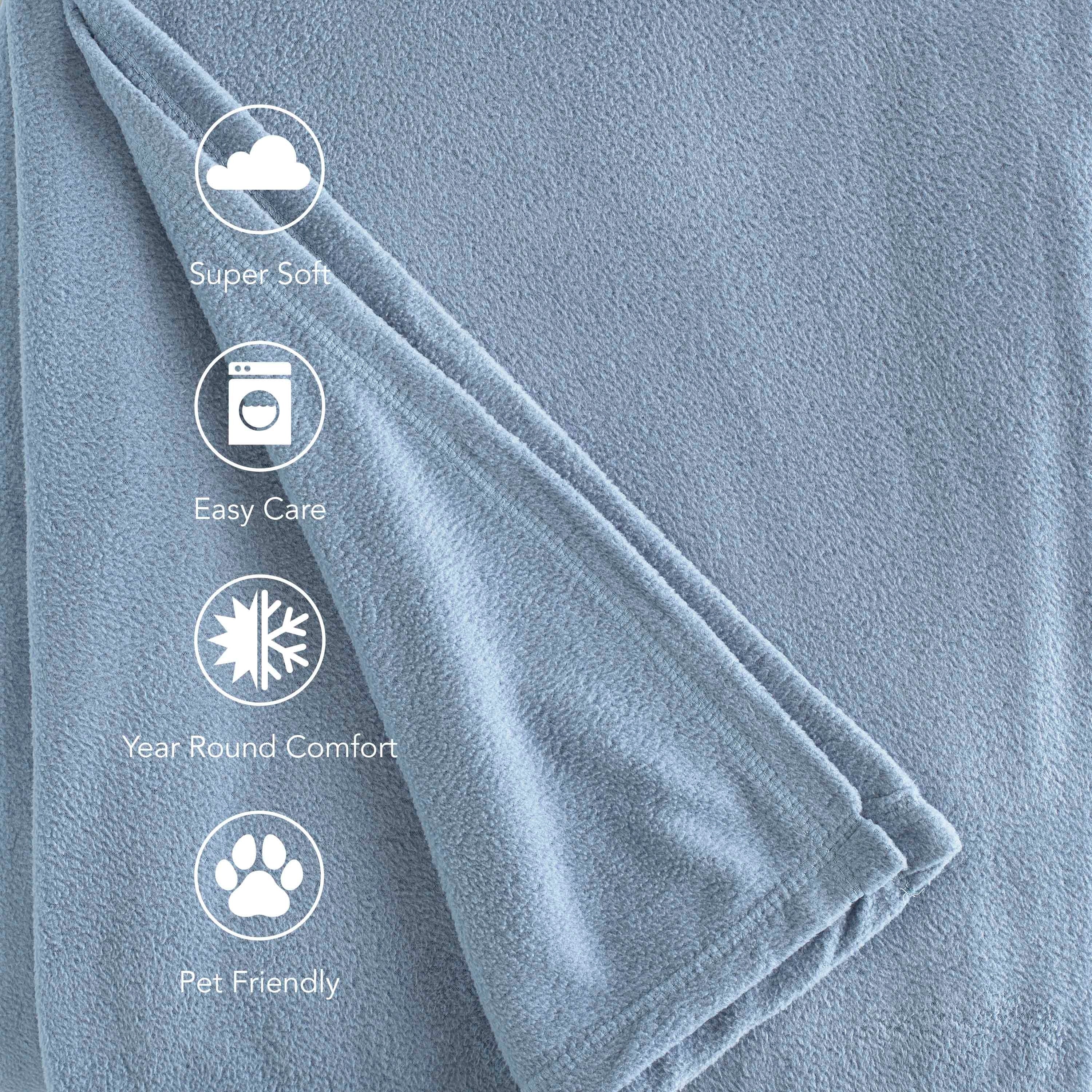Martex Super Soft Fleece - Comfy Lightweight All Season Blanket
