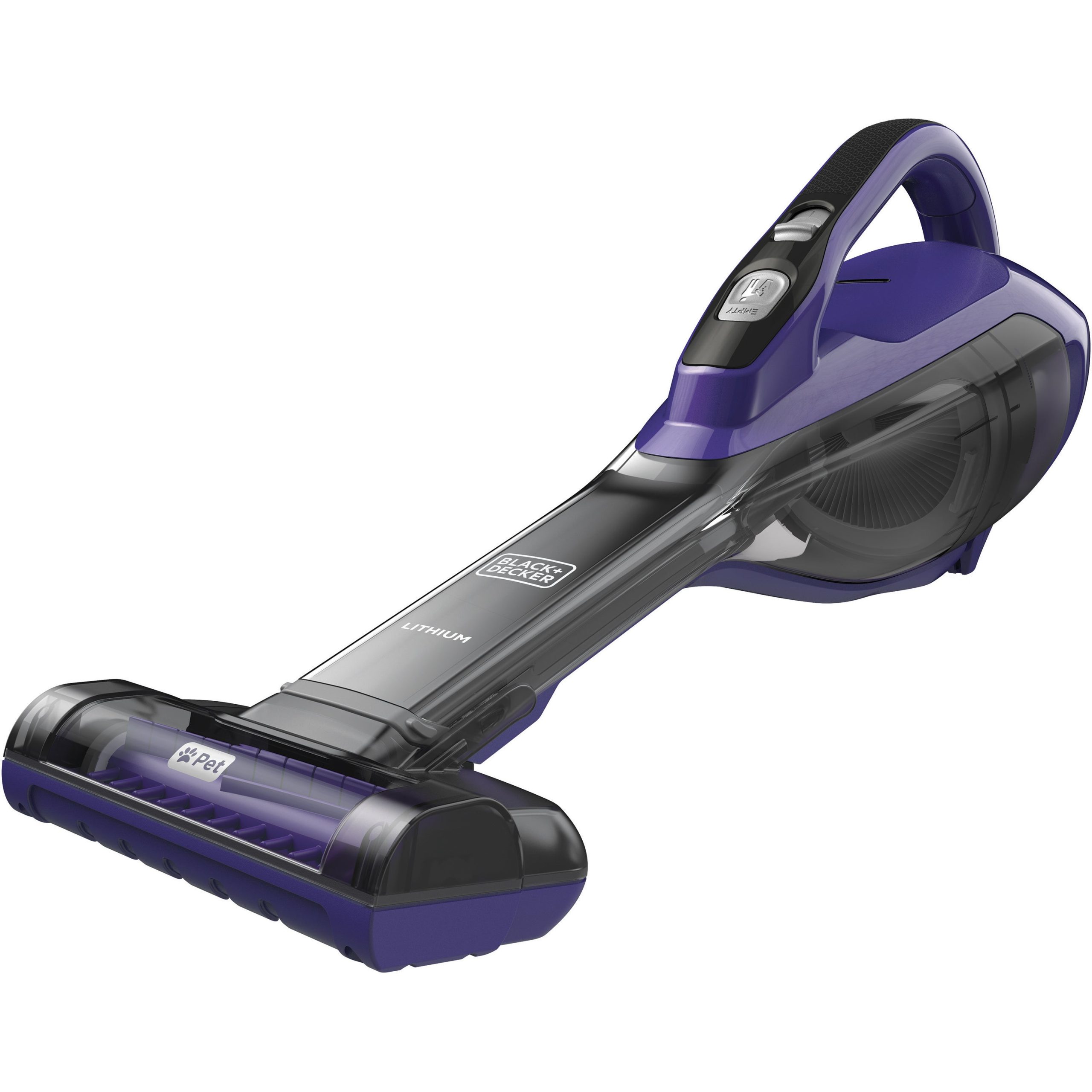 g BLACK+DECKER Cordless Pet Hand Vacuum (Pet Purple), HLVA325JP07