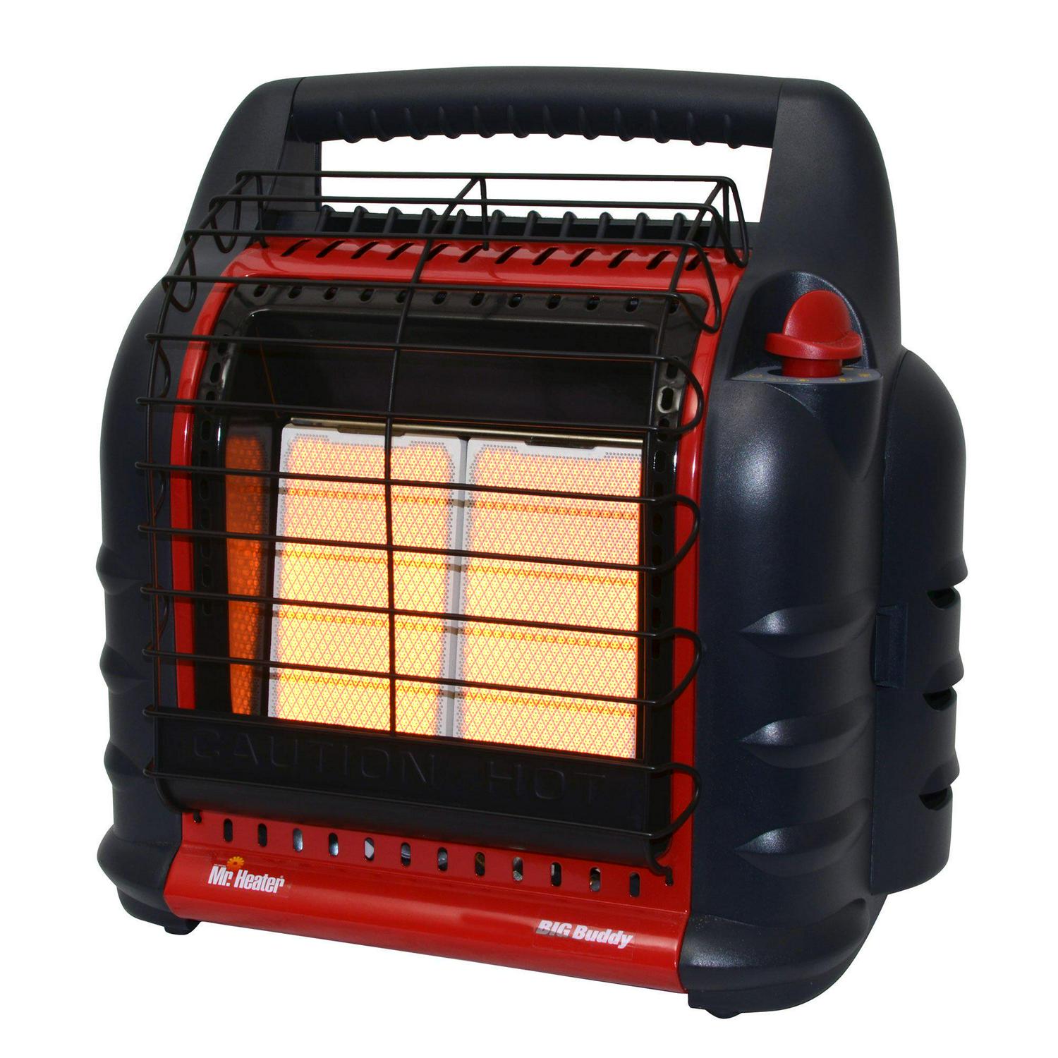 g Mr Heater Big Buddy Portable Propane Gas Heater, 4000 to 18000 BTU
