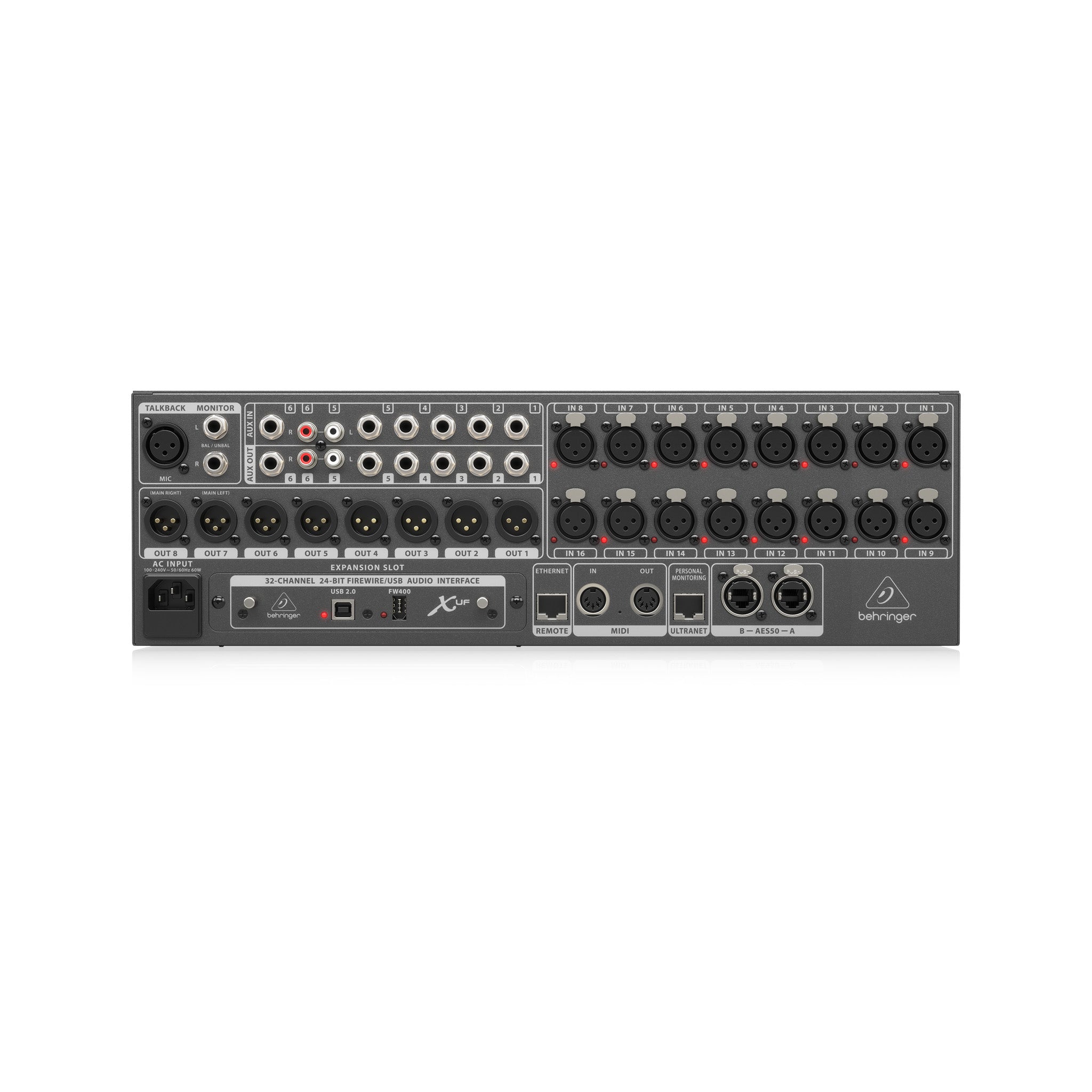 g Behringer X32 Rack 40-Channel Rackmount Digital Mixer