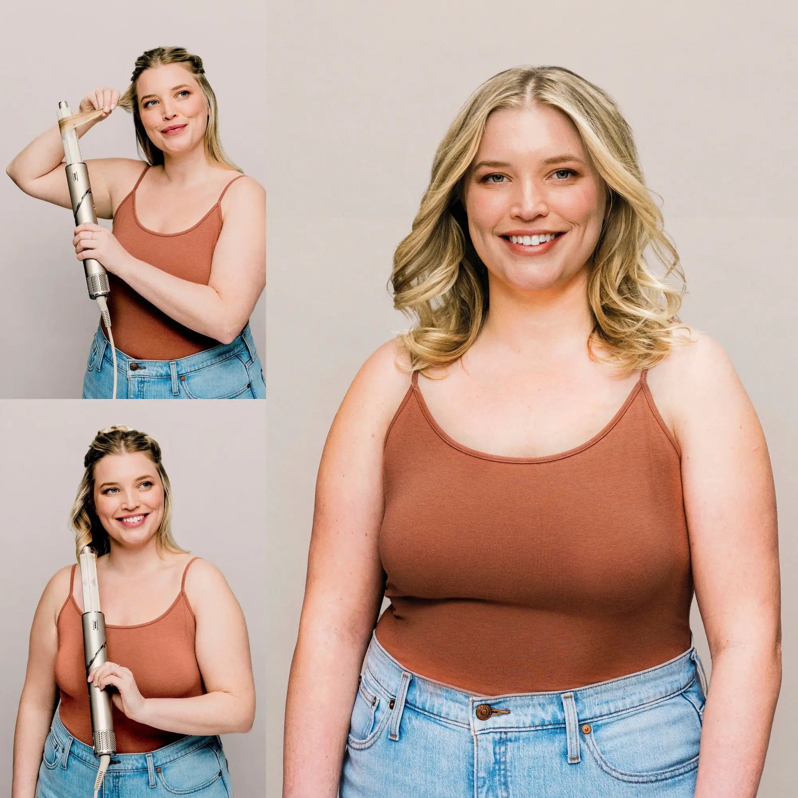 Shark FlexStyle Air Styling Drying System, Powerful Hair Blow Dryer and Multi-Styler Stone Curly Coily