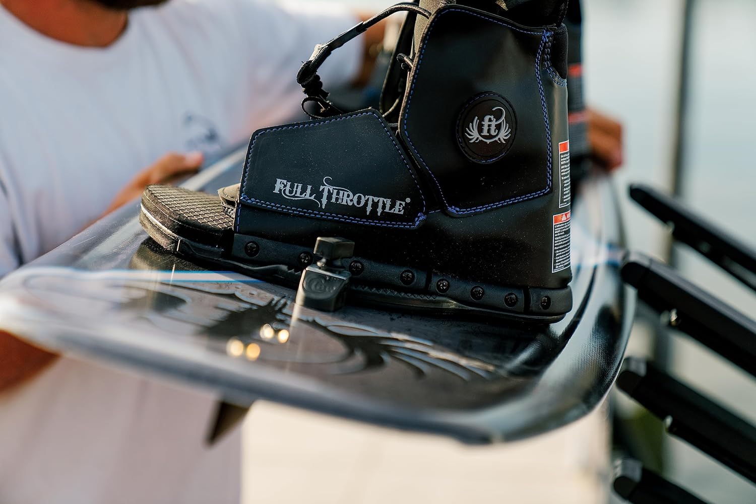 Extreme Wakeboard Kit (Black/Blue, 55.1 x 21.6-Inch/ 140cm x 42cm)