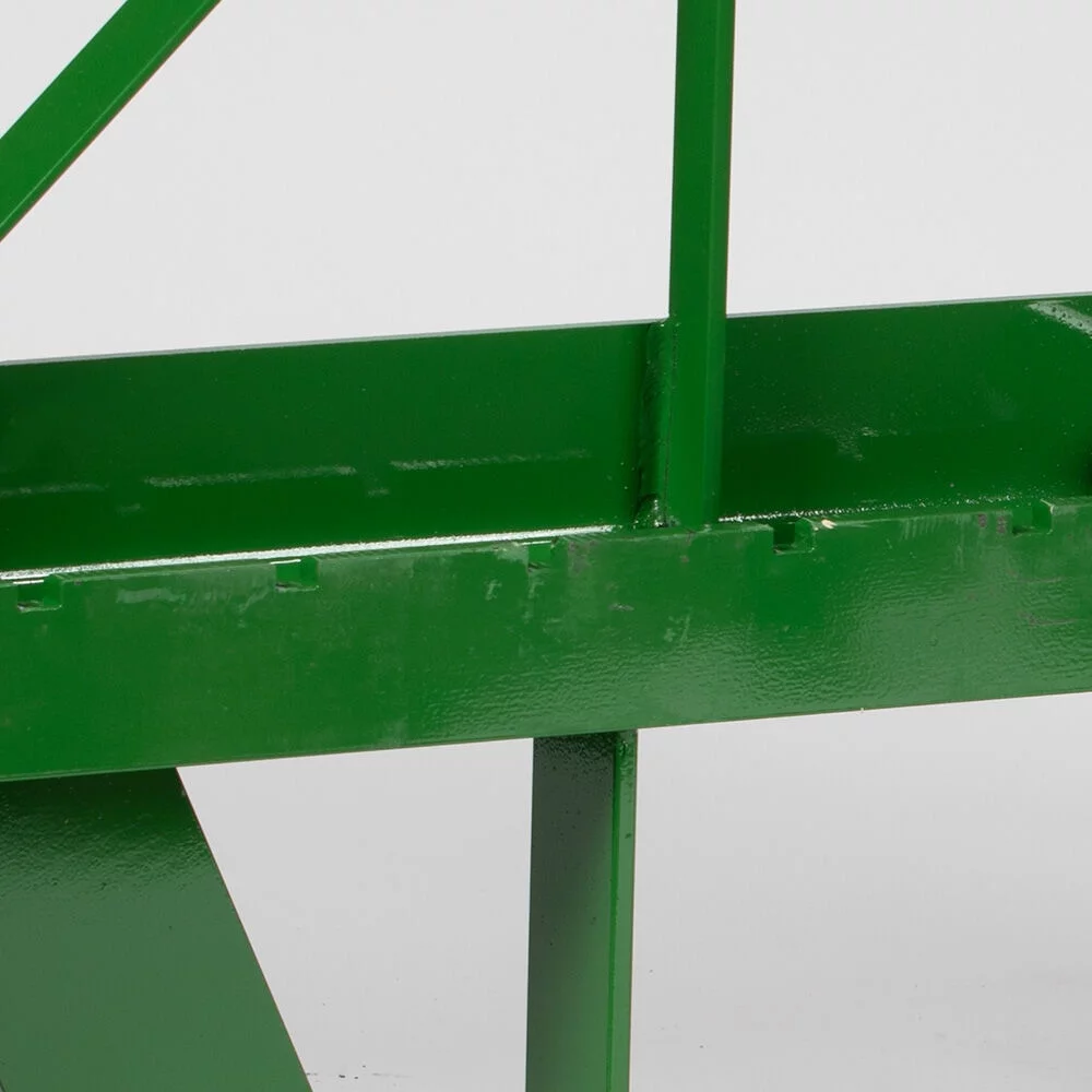 Titan Attachments UA USA Made Pallet Fork Frame Attachment, 48?? Fork Blades, Fits John Deere Global Euro Tractors, Rated 4,500 LB