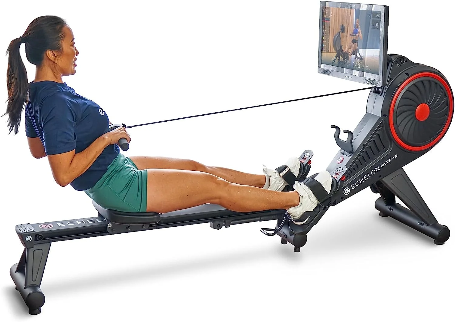 Echelon Row-S Smart Rowing Machine with 22