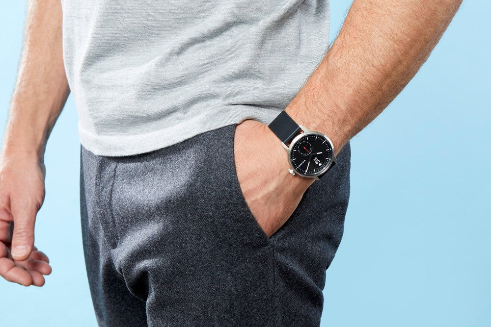 Withings SCANWATCH Hybrid Smartwatch 42mm Black  C ECG, Heart Rate & Oximeter Functions