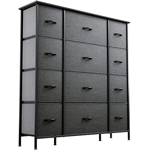 YITAHOME Dresser Storage Drawers Charcoal