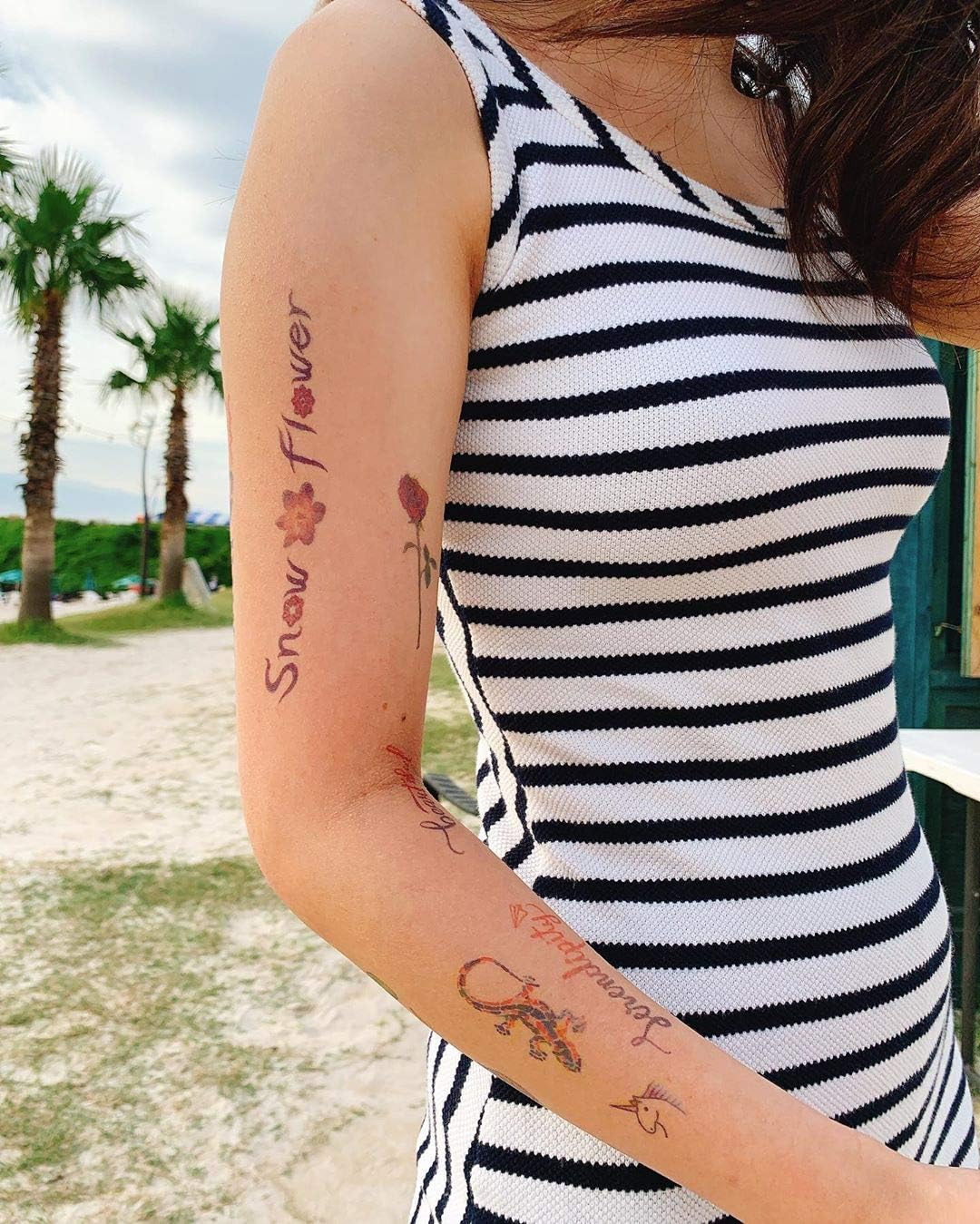 Prinker S Temporary Tattoo Device with Black Ink, Water-Resistant, Compatible with iOS & Android, Includes Battery & Charger