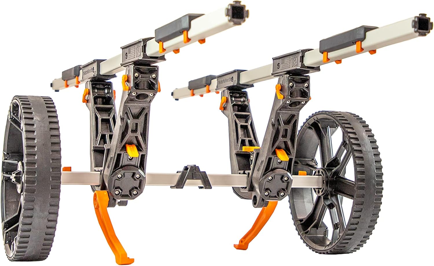 Kayak Carts - Easy Assembly Collapsible Kayak Adjustable Transport Carrier Dolly | Kayak Fishing Accessories