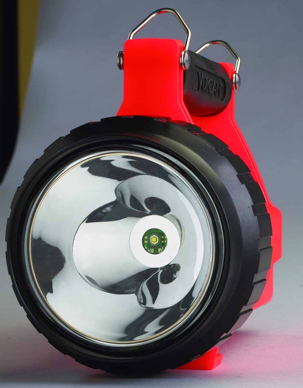 44450 Standard System Flashlight with AC/DC Charger, Dual Rear LEDs and Quick Release Shoulder Strap, Orange - 180 Lumens