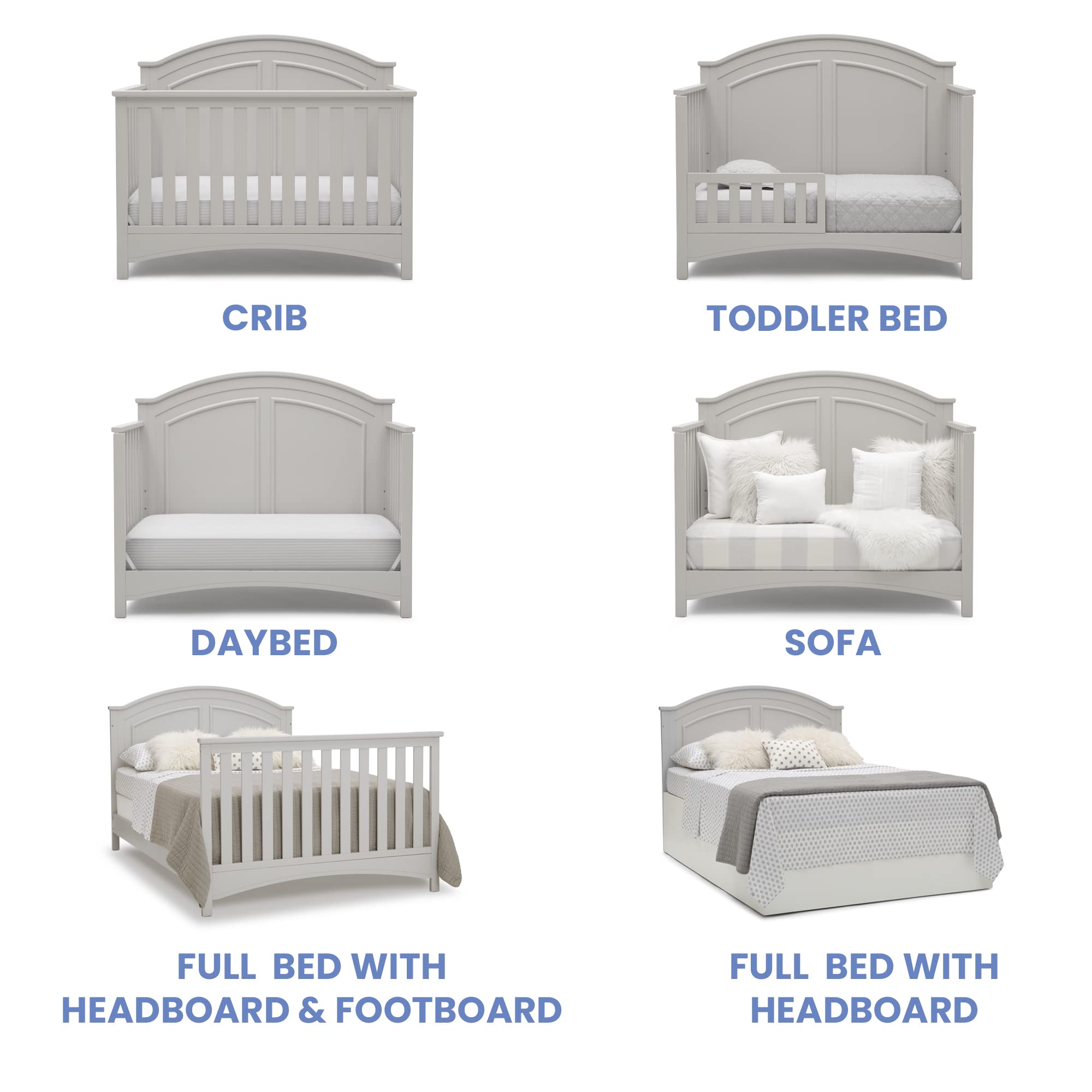 Delta Children Perry Convertible Crib