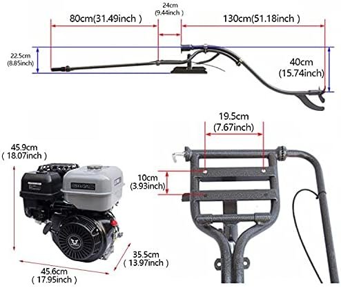 15HP 4 Stroke Outboard Motor, 420cc Marine Fishing Boat Engine Single-cylinder 6L, Big Fuel Tank Up to 20 km/h 3600rpm
