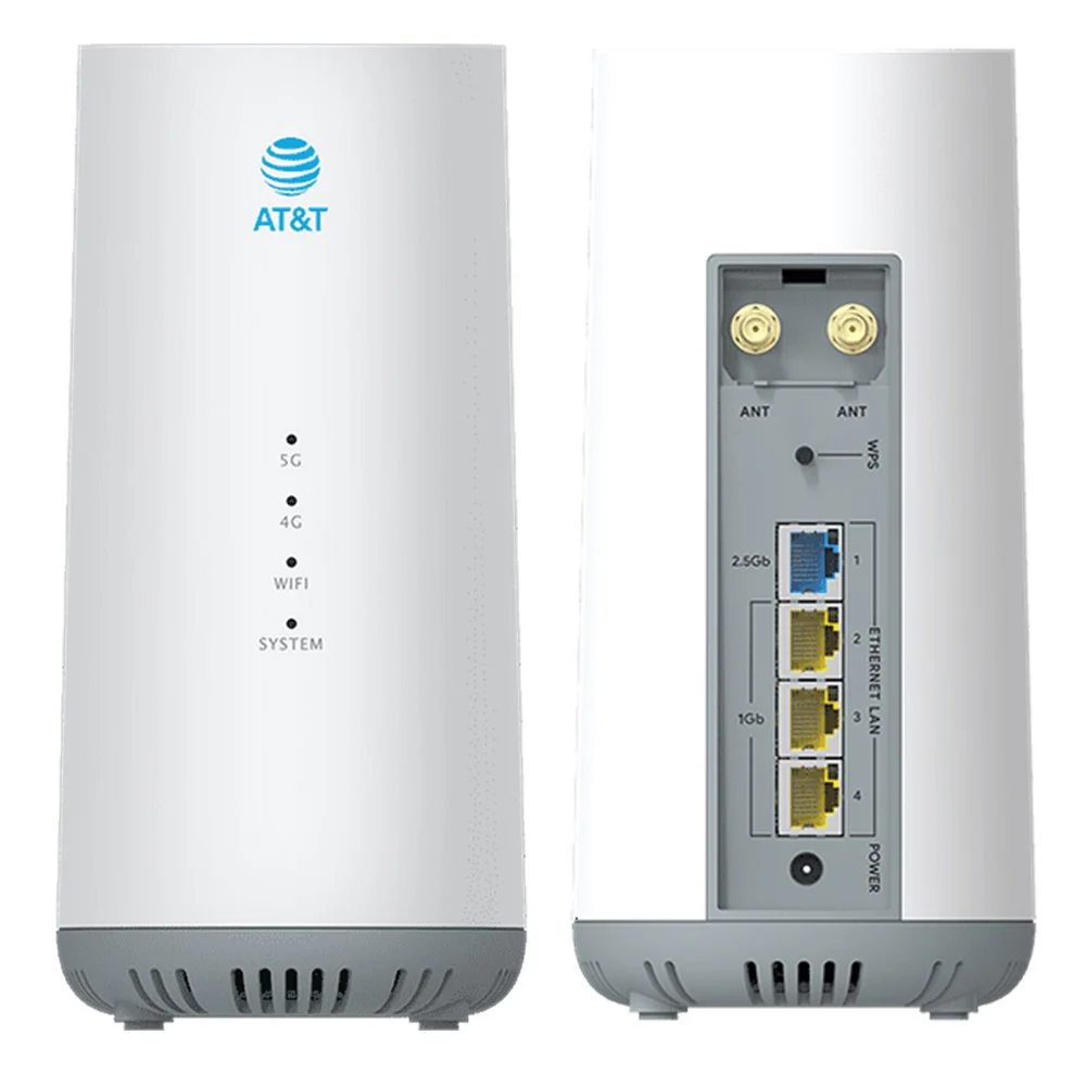 AT&T Internet Air 5G Gateway 5G Hotspot Internet Only for AT&T & MNVO Data Plans (Excellent - Refurbished, White)