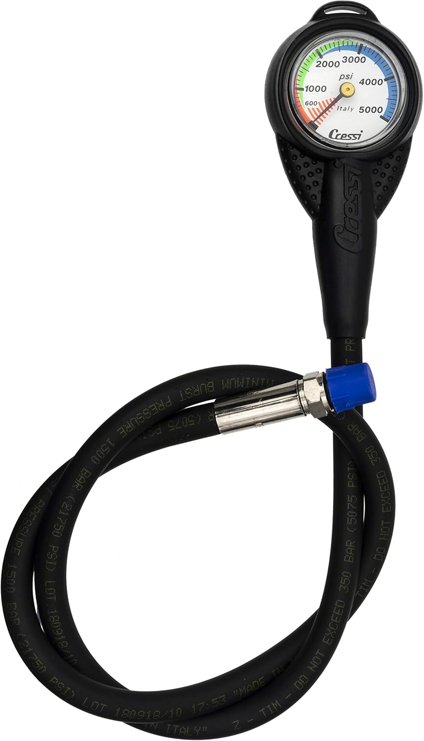 Mini SPG - Scuba Diving Submersible Pressure Gauges - Made in Italy