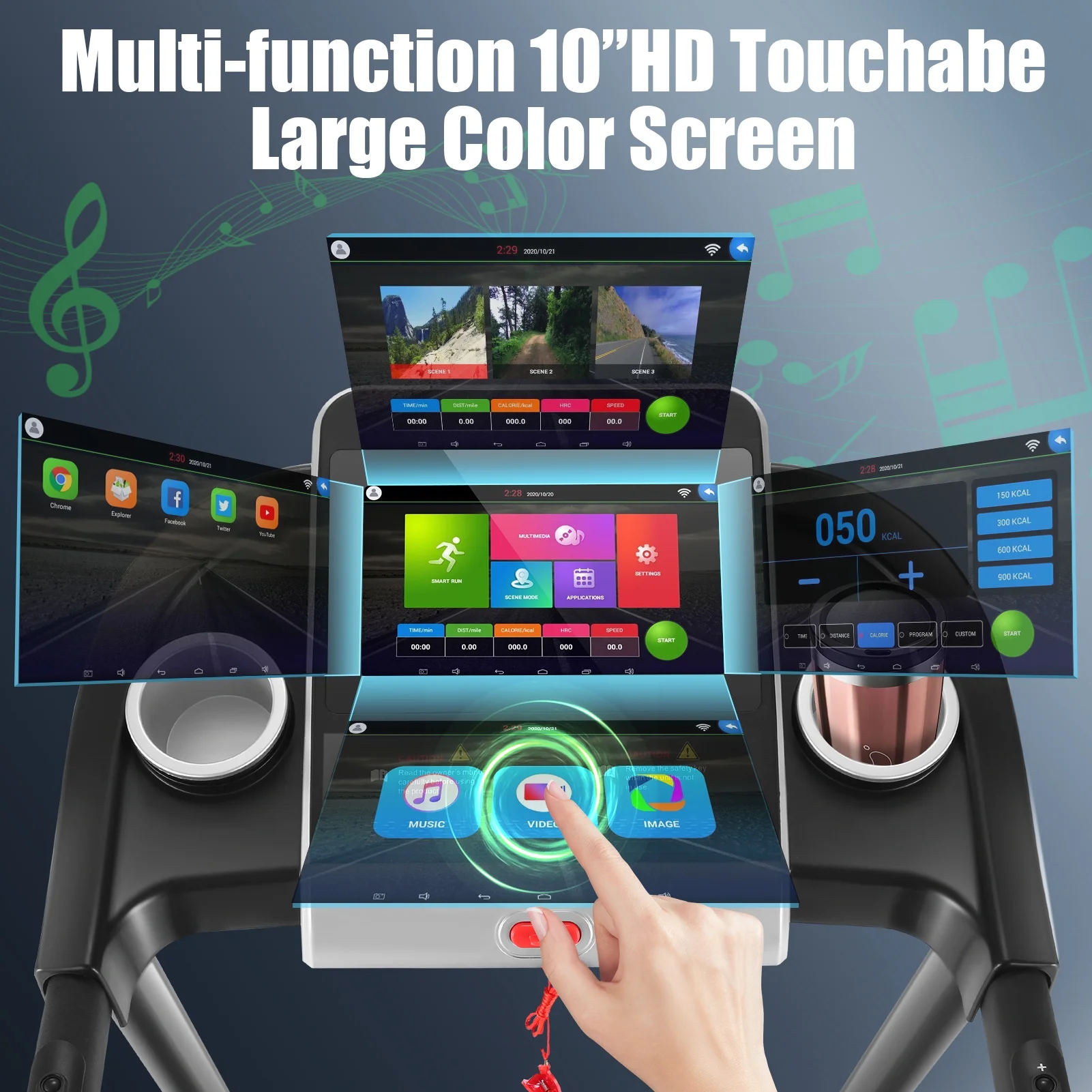 Simpfree Treadmill with 10