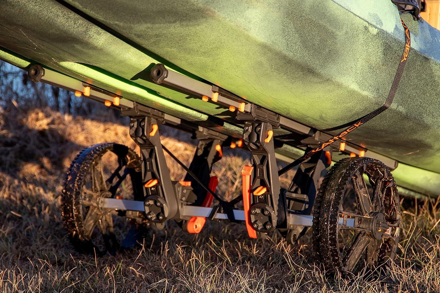 Kayak Carts - Easy Assembly Collapsible Kayak Adjustable Transport Carrier Dolly | Kayak Fishing Accessories