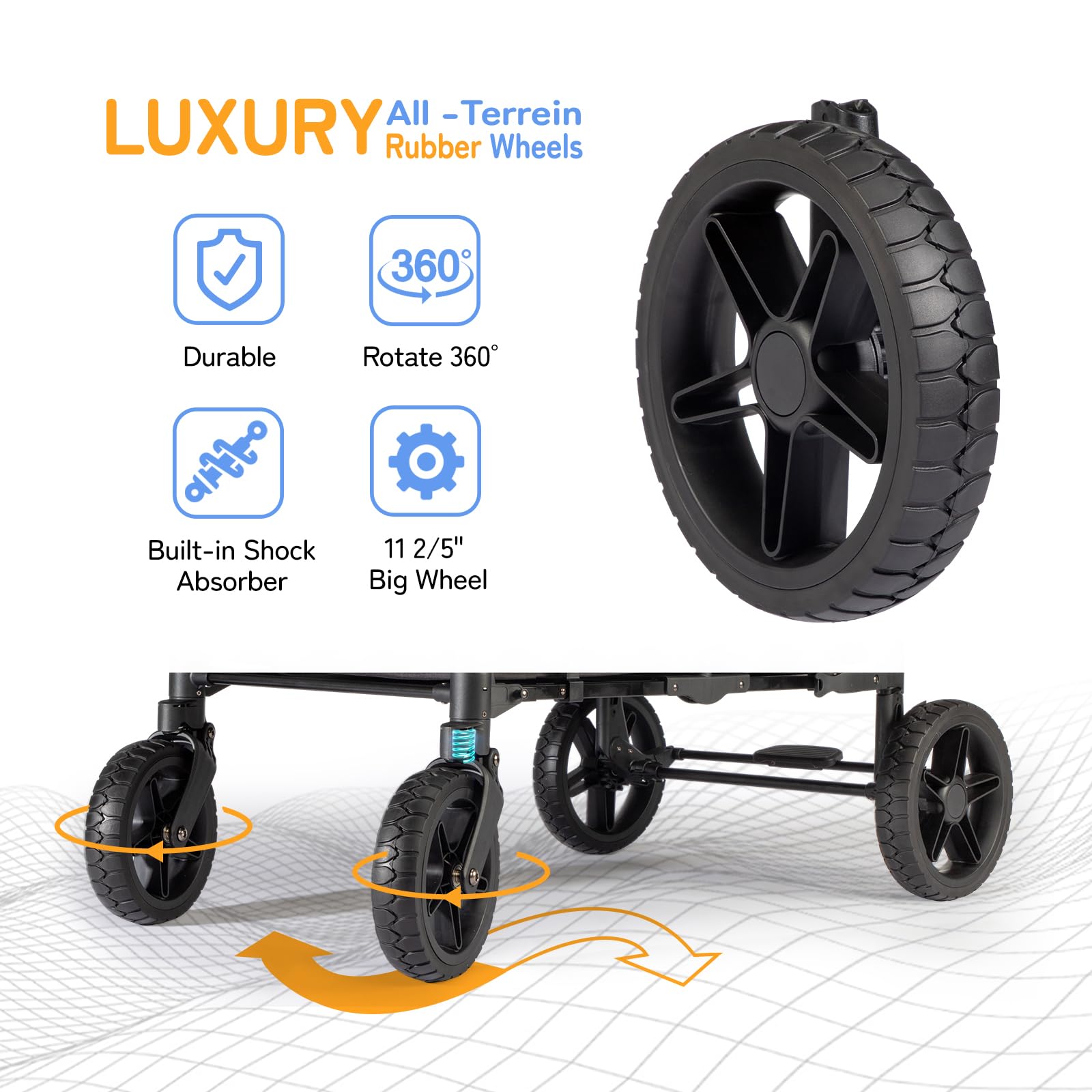 JOYMOR Stroller Seating UV Protection WS1GC4SD