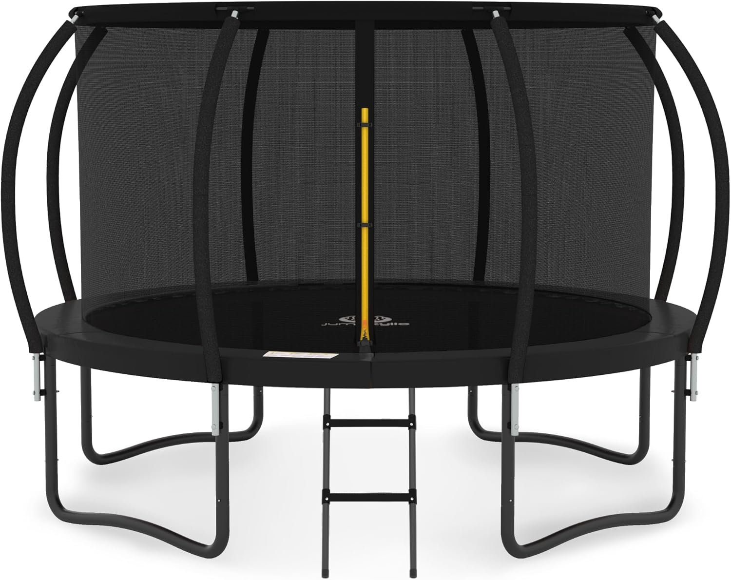 JUMPZYLLA Trampoline 8FT 10FT 12FT 14FT 15FT 16FT Trampoline with Enclosure �C Recreational Trampolines with Ladder and AntiRust Coating, ASTM Approval Outdoor Trampoline for Kids