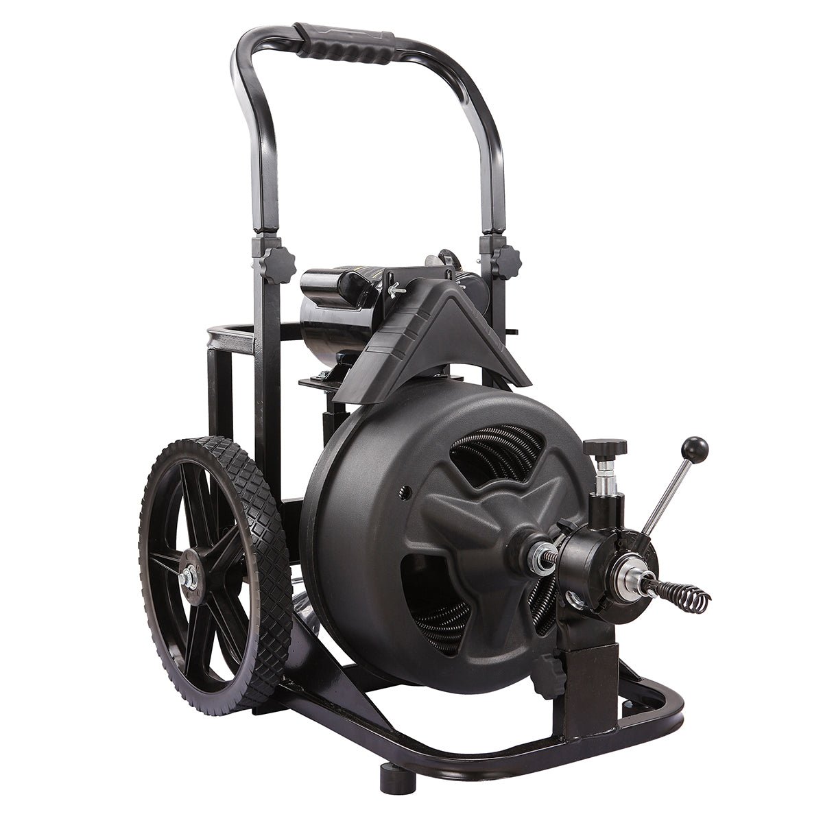 XtremepowerUS 45078 45078 Drain Snake Commercial w/Attachments 100�� Electric Sewer