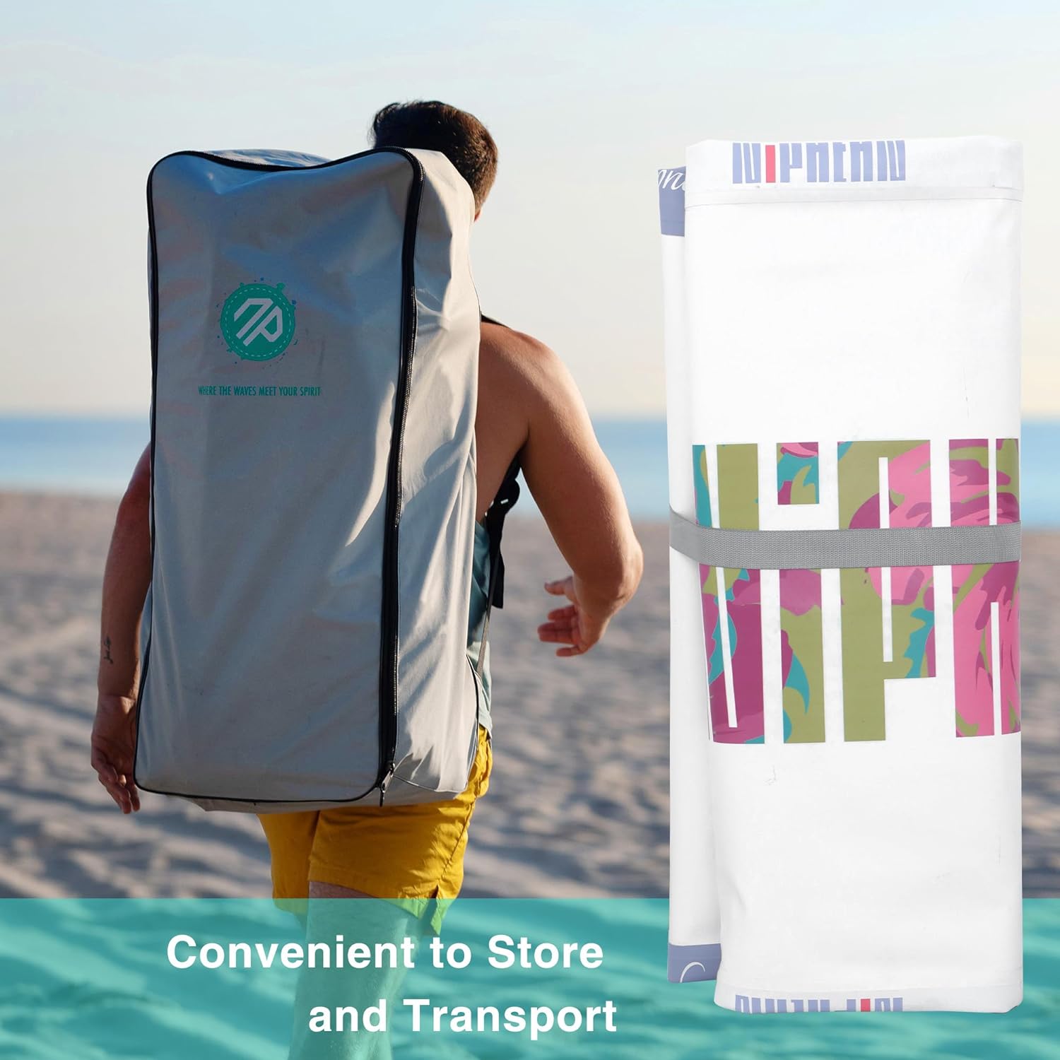 Stand Up Paddle Board with SUP Accessories, Anti-Slip EVA Deck, 10 ?�� ?Inflatable Paddle Boards for Adults & Youth of All Skill Levels