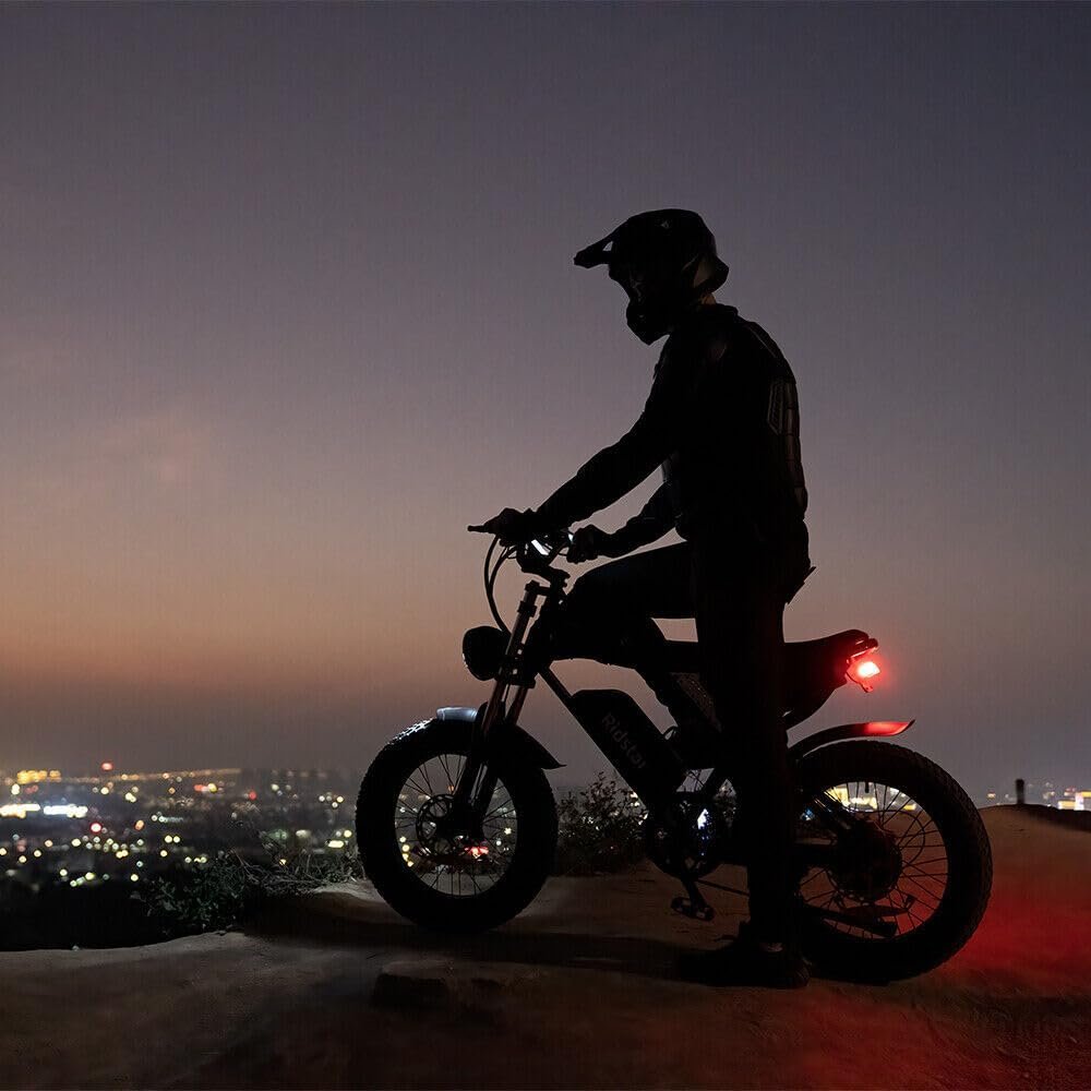 Electric Bike for Adults Q20, 2000/1500W, 37/30MPH,52V 40AH,48V/20AH E-Bike,30-180 Miles Electric Motorcycle, 20��� Fat Tire Dirt Bike, UL2849 All Terrain for Mountains, Snow, Sand, Road