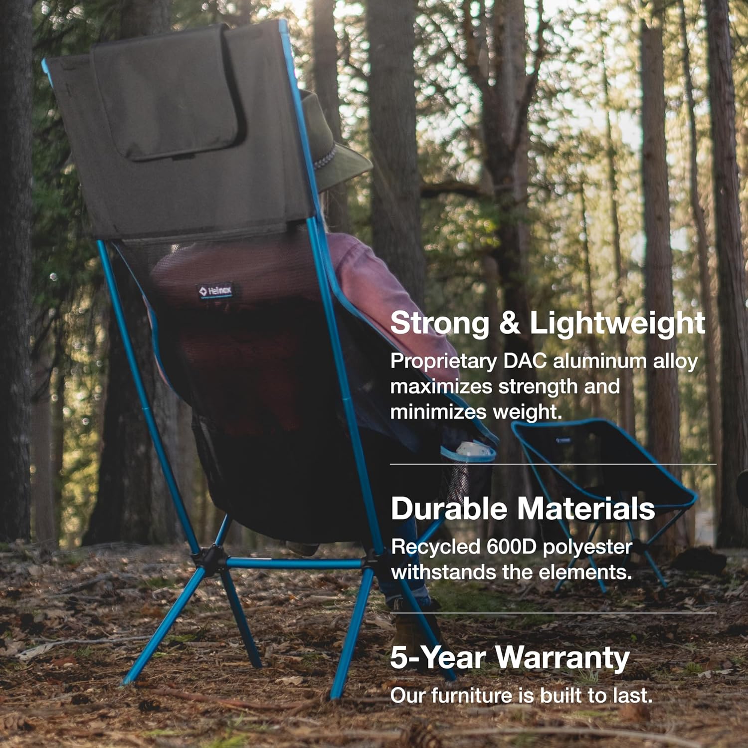 Savanna High-Back Collapsible Camp Chair