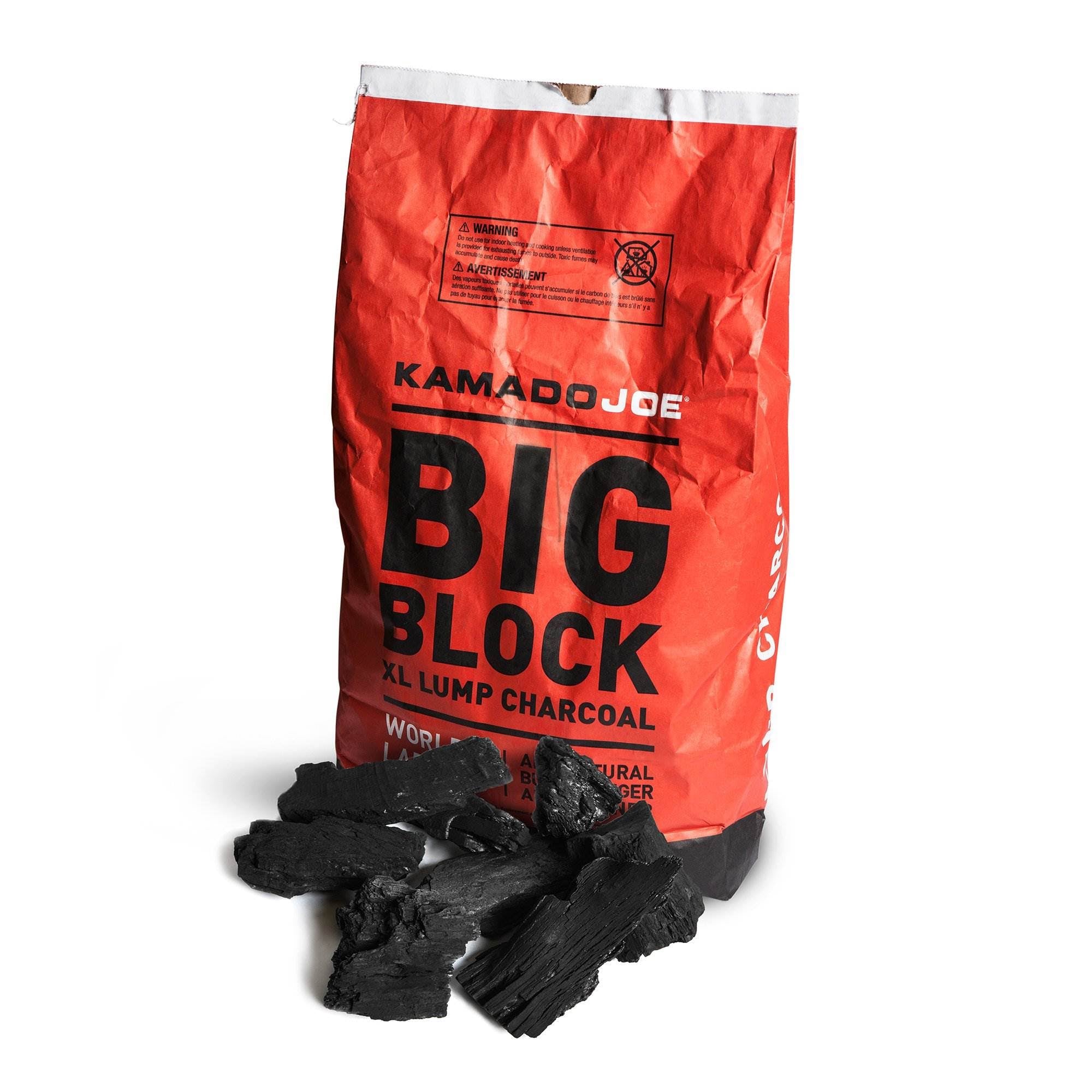 g Kamado Joe All Natural Big Block Argentinian XL Premium Charcoal, 20 lb (4 Pack)