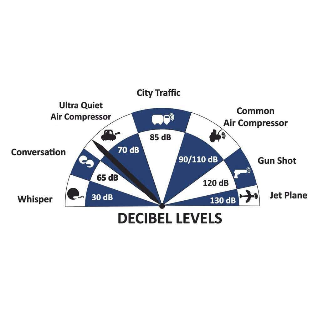 California Air Tools 10020C 10 Gal. 2.0 HP Ultra Quiet and Oil-Free Electric Air Compressor
