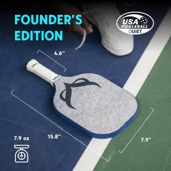 The OWL Paddle, Premium Pickleball Paddle Revolutionary Pickleball Paddle, Quiet Pickleball Paddle