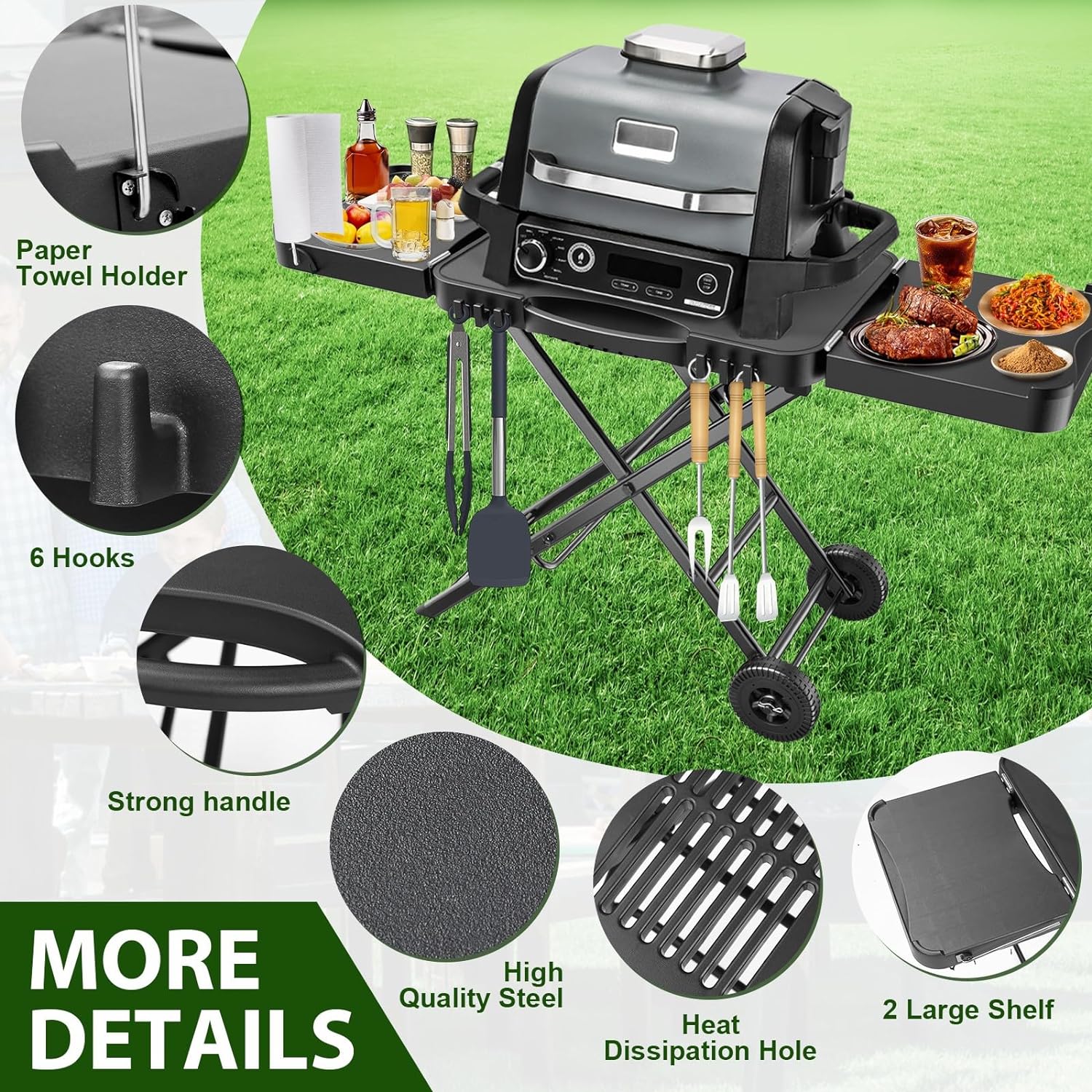 Premium Grilling Accessories | BBQ Tools Set for Perfect Outdoor Cooking