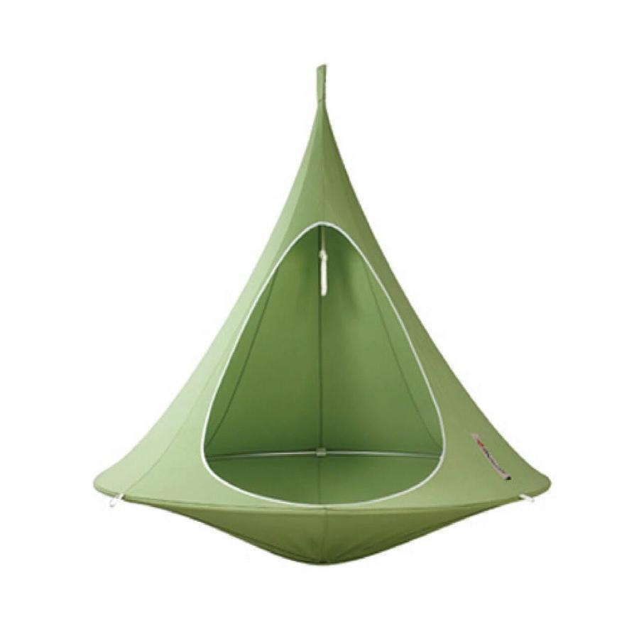 g 72 Green Two Person Hanging Cacoon Chair with Hanging Hardware