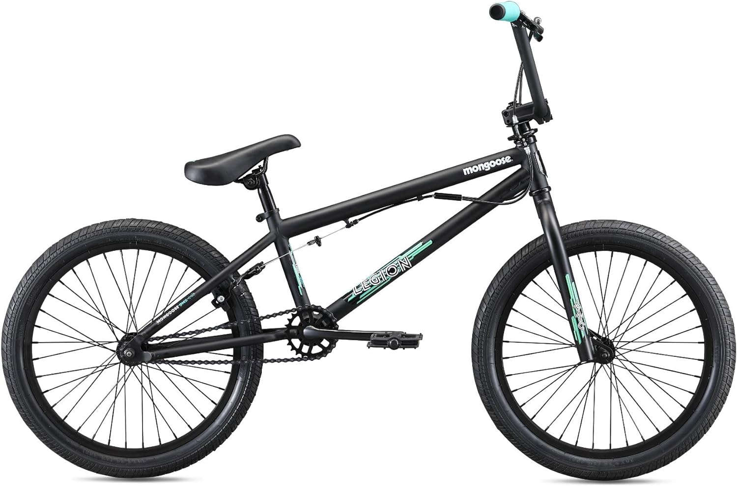 Legion Kids Freestyle Sidewalk BMX Bike, Beginner Riders, Boys and Girls, 16-20-inch Wheels, Hi-Ten Steel Frame, Micro Drive BMX Gearing