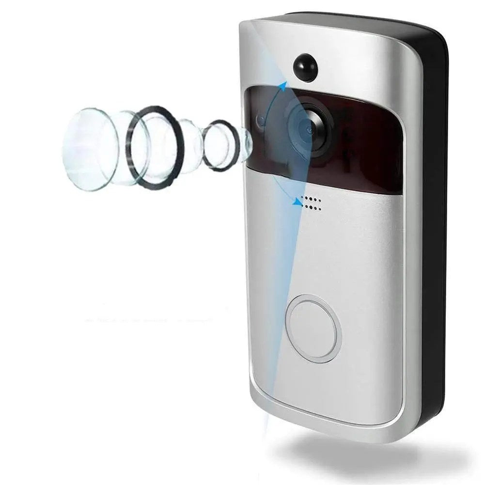 SupabellTM Smart Camera Doorbell  C Wireless, Two-Way Audio, Night Vision, Motion Detection, Wi-Fi Connected, Durable Build