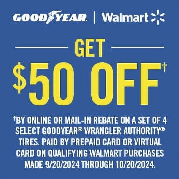 Goodyear Wrangler Authority A/T 275/65R18 116S All-Terrain Tire