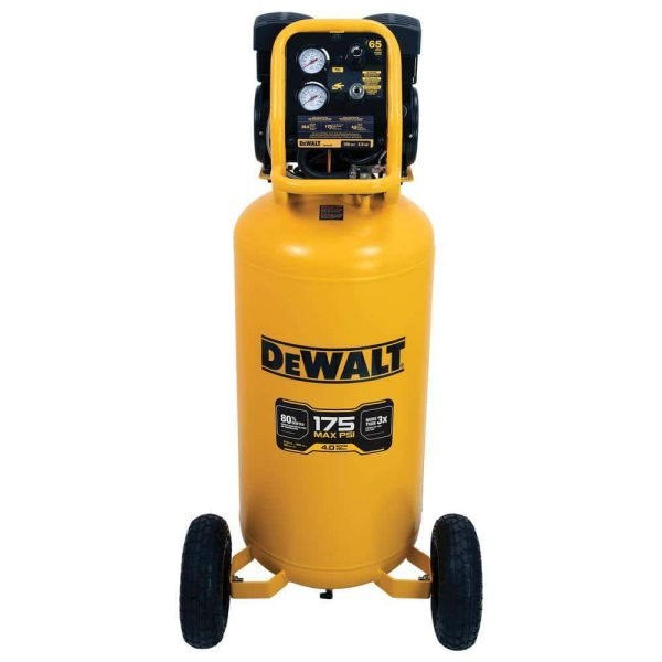 DEWALT DXCMSAC260 26 Gal. 175 PSI Ultra Quiet Portable Electric Air Compressor