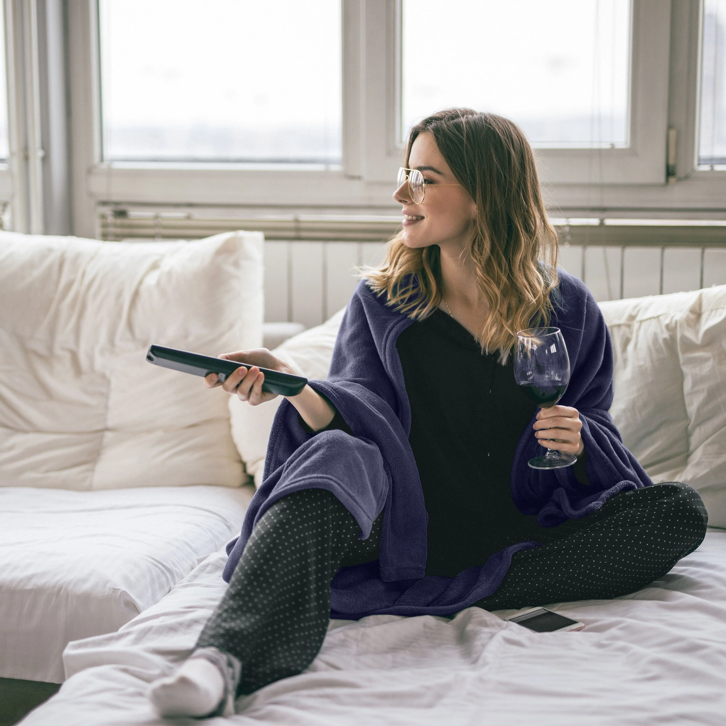 Martex Super Soft Fleece - Comfy Lightweight All Season Blanket