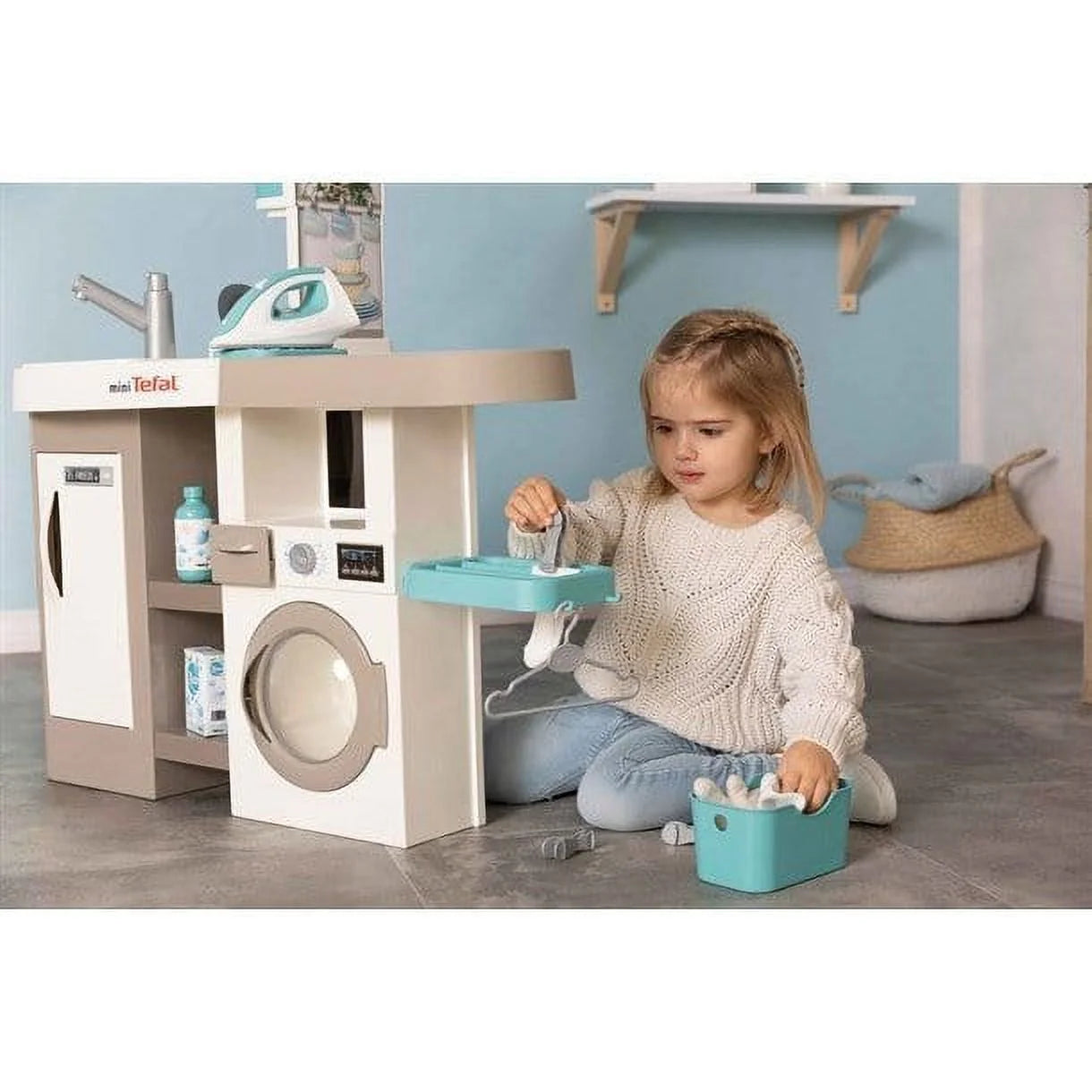 Smoby T-fal Studio Kitchen Set with Washing Machine 311050