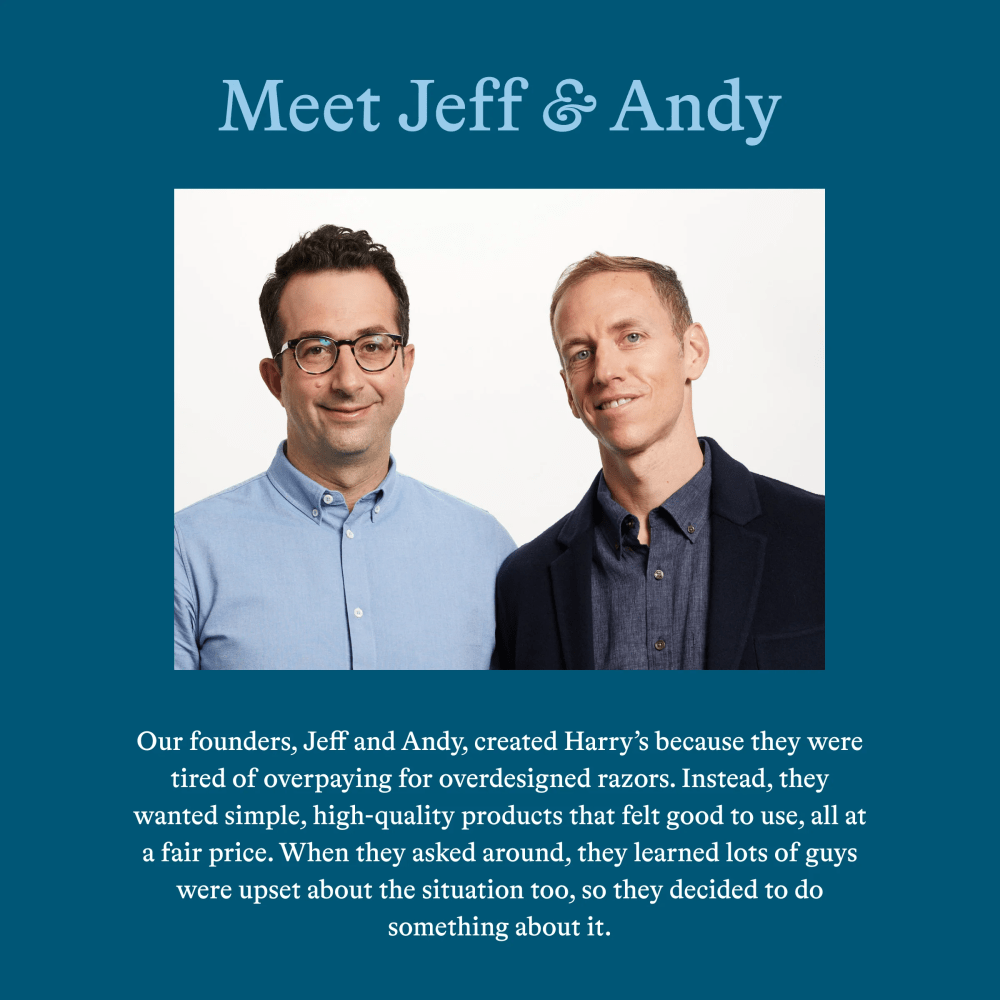 (2 pack) Harry  s Razor Blades for Men: 12 Pack of Men  s Razor Blade Refills