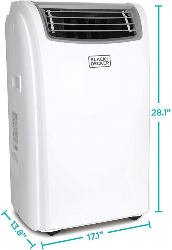 BLACK+DECKER 14,000 BTU Portable Air Conditioner with Heat and Remote Control