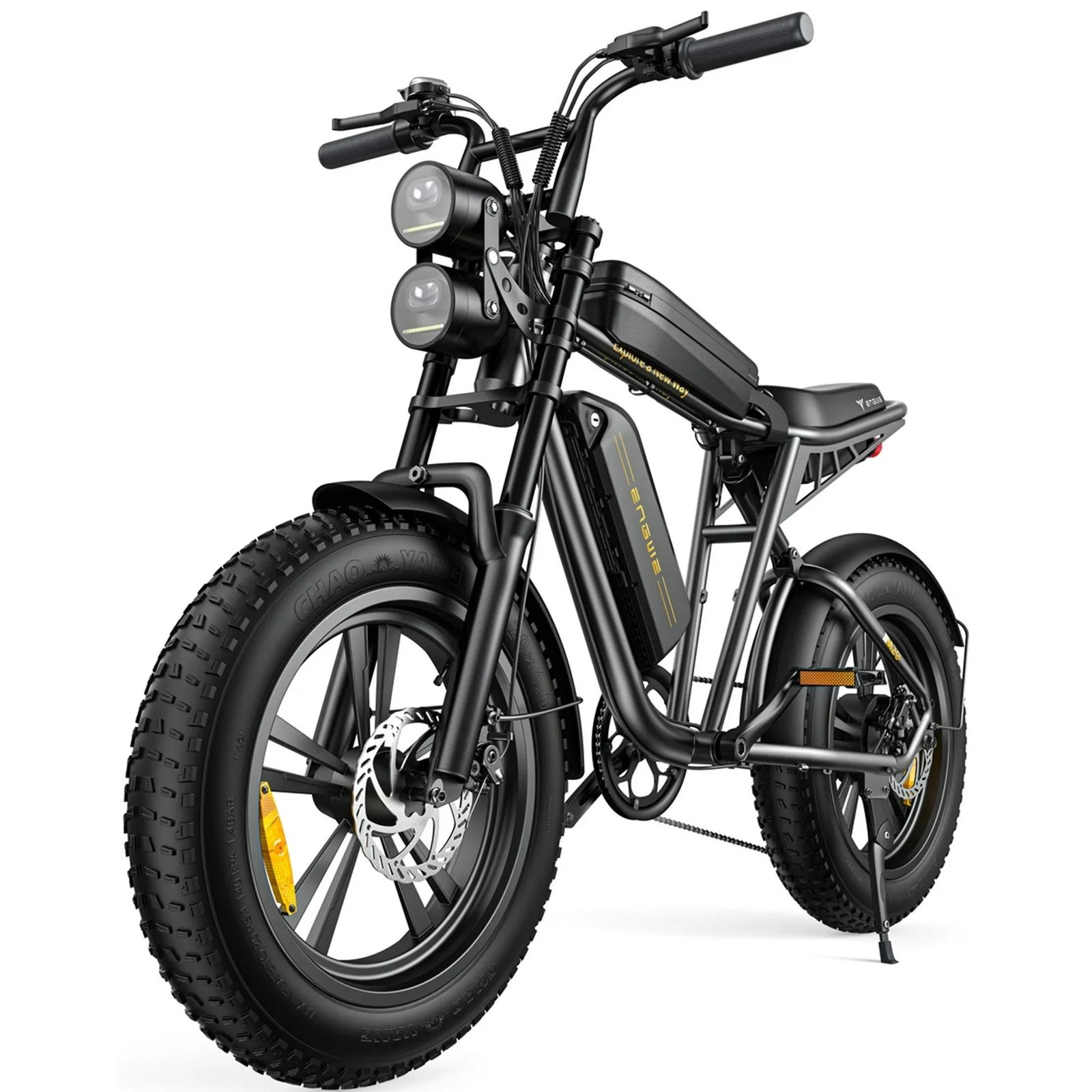 1000W Electric Bike for Adults, Retro-Style, 28mph, 94 Miles Range, 20���x4.0��� Fat Tires, Full Suspension, UL Certified