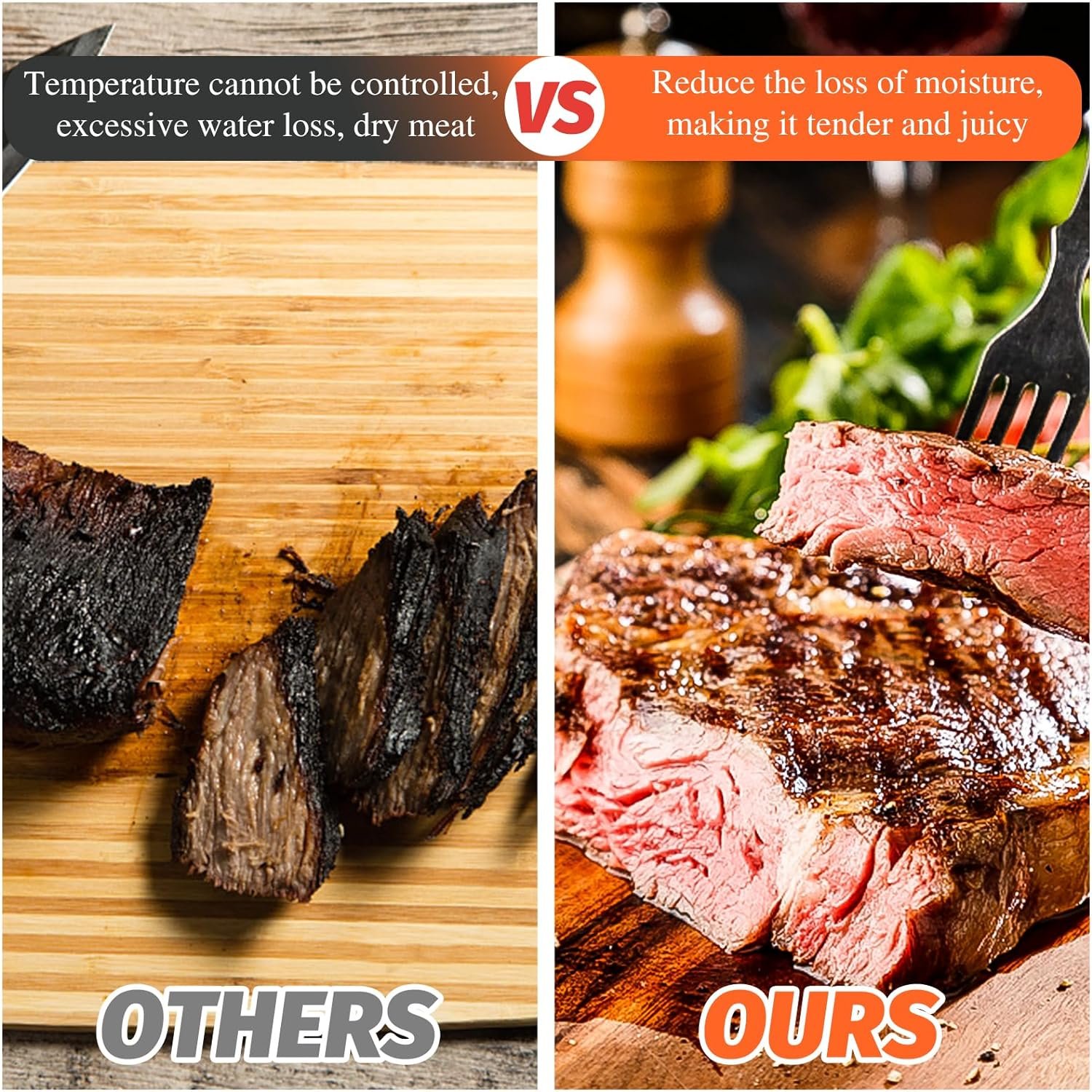 Portable Wood Pellet Grill and Smoker,Electric Outdoor 8 in 1 Tabletop Grills for RV Camping Tailgating RV Cooking BBQ, Intelligent Temperature Control and Superheated Steam Technology