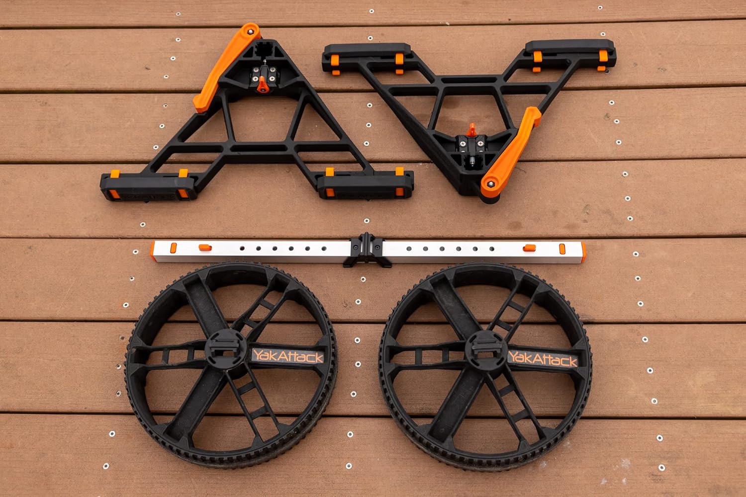 Kayak Carts - Easy Assembly Collapsible Kayak Adjustable Transport Carrier Dolly | Kayak Fishing Accessories