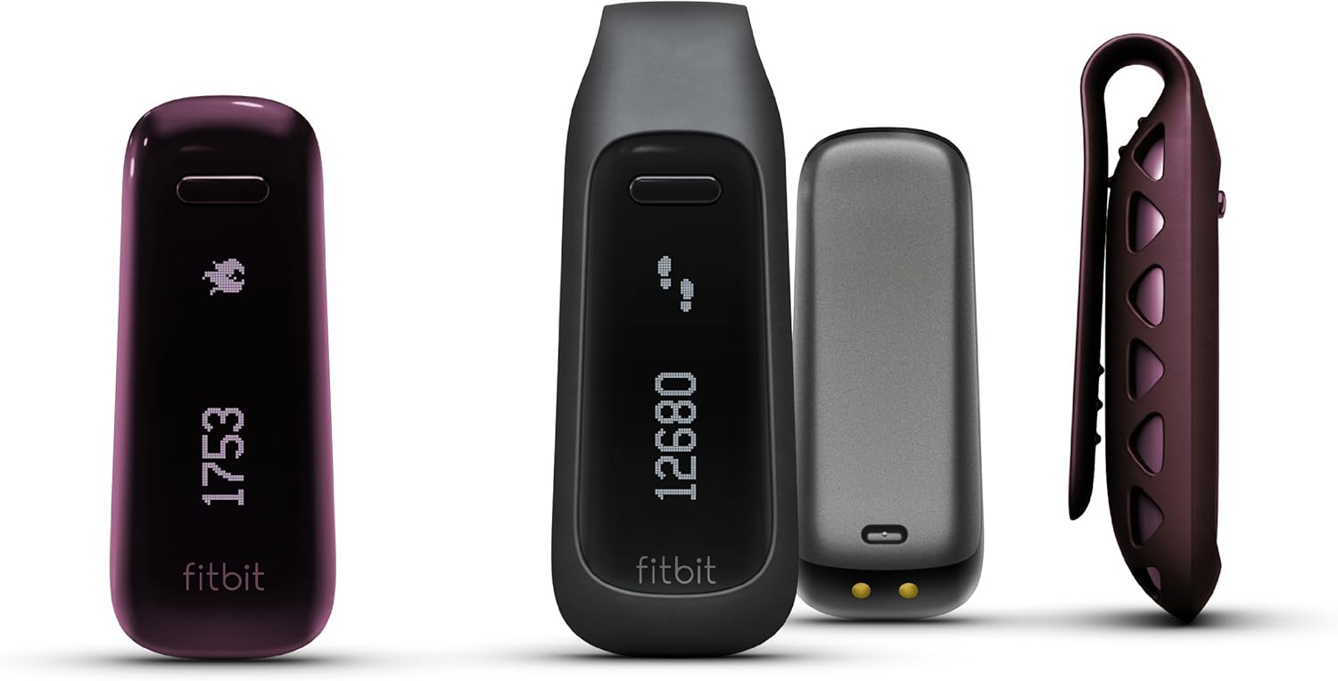 Brand Wireless Activity & Sleep Tracker, Black  C Bluetooth, iOS/Android Compatible, 4    Display, Fitness & Sleep Monitor