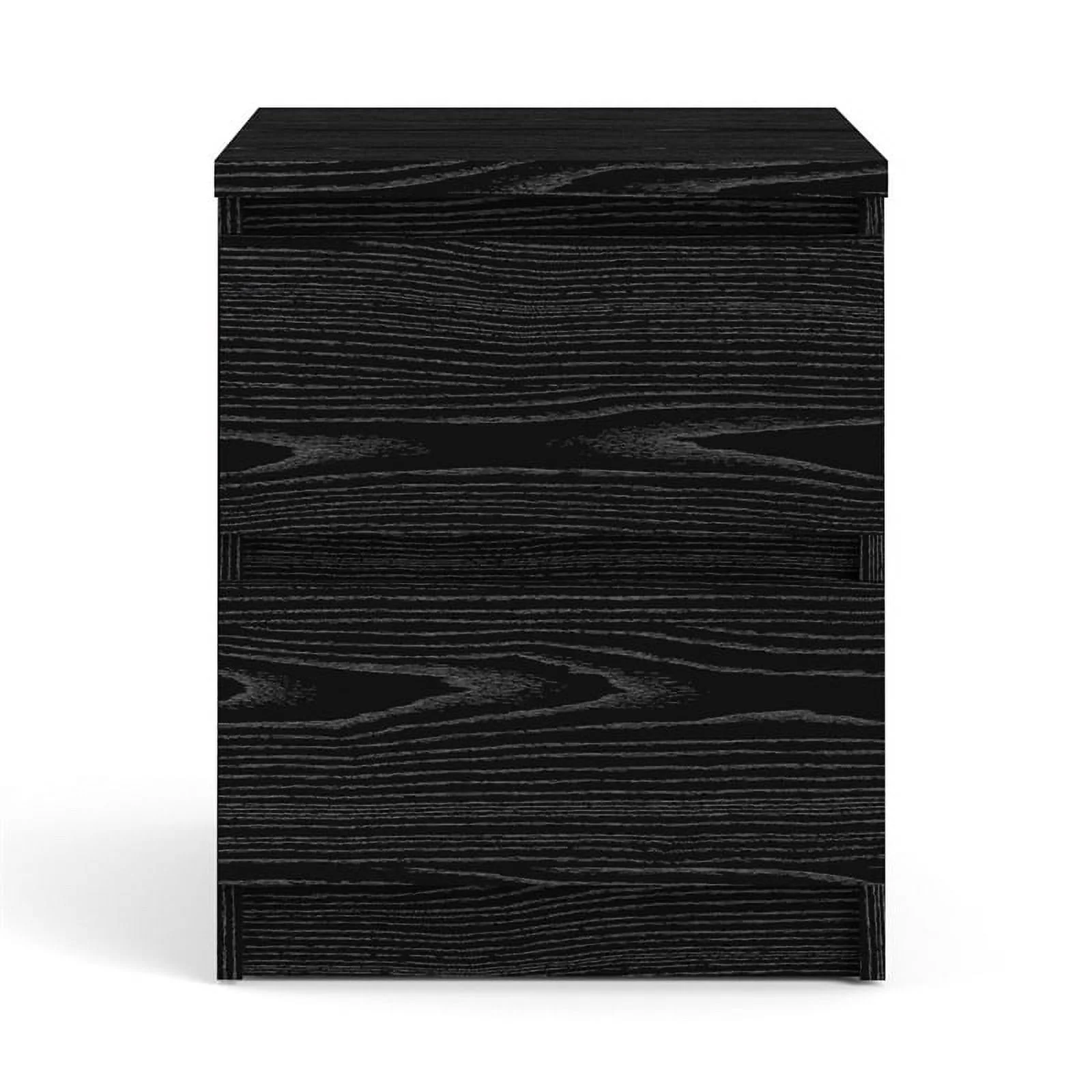 Home Square 2 Piece Furniture Set with Platform Full Bed and 2 Drawer Nightstand