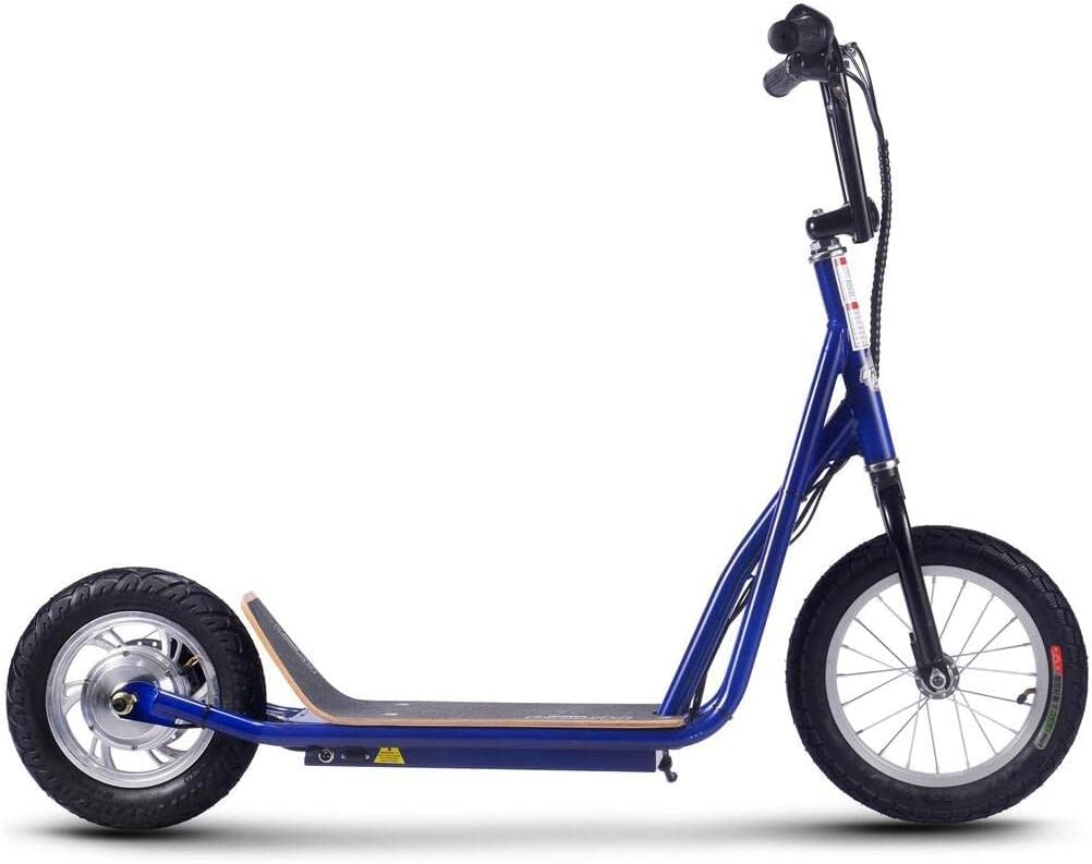 36v 350w Big Wheel Lithium Electric Scooter Blue (Groove-350)
