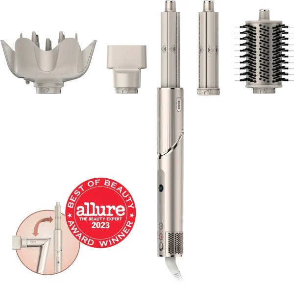 Shark FlexStyle Air Styling Drying System, Powerful Hair Blow Dryer and Multi-Styler Stone Curly Coily