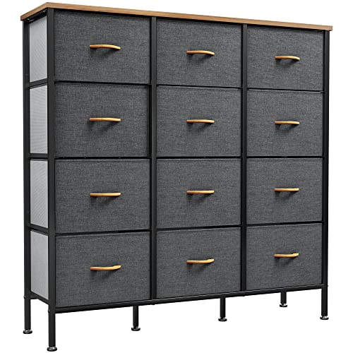 YITAHOME Dresser Storage Drawers Charcoal