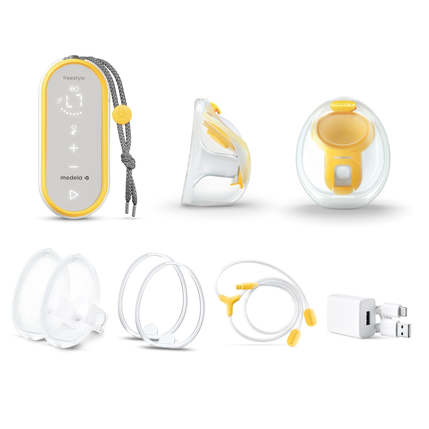 Medela Freestyle Hands-Free Double Electric Breast Pump, Wearable & Portable with App Connectivity