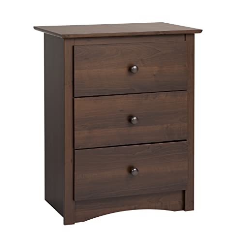 Prepac BDC 2403 Sonoma Nightstand 3 Drawer