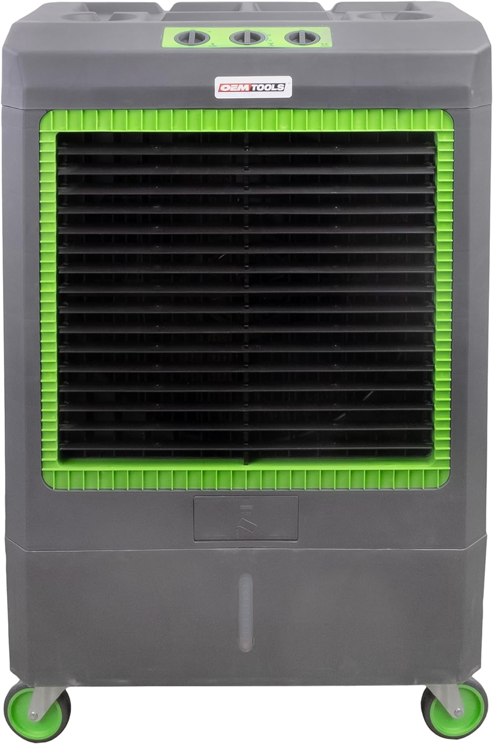 23969 3-Speed Evaporative Cooler, Green and Gray, Cools Up to 1600 Square Feet, 5300 CFM, Portable Cooler Fan
