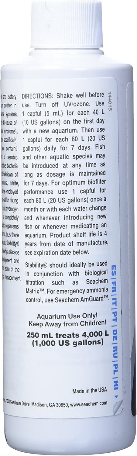 Fresh and Saltwater Conditioner - Chemical Remover and Detoxifier 20L / 5.3 gal